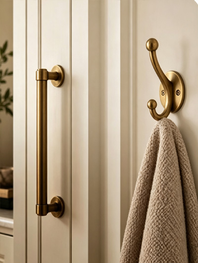 Solid Brass Hardware